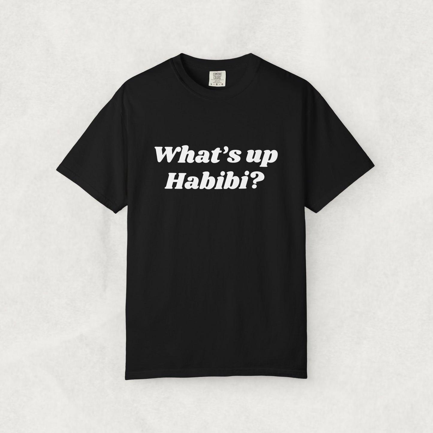 Garment-Dyed T-shirt - What's Up Habibi