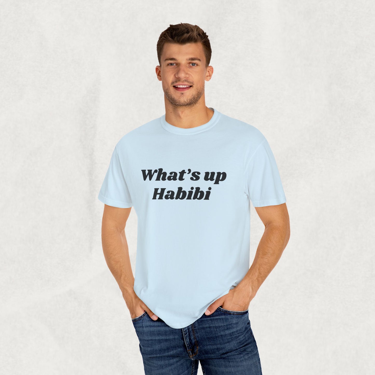 Garment-Dyed T-shirt - What's Up Habibi